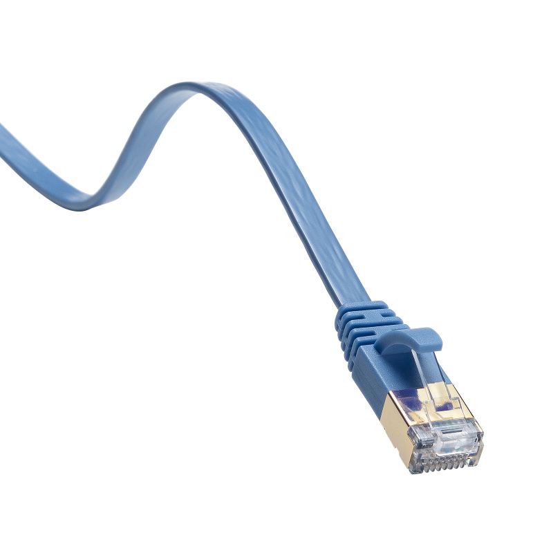 CAT7 LAN�P�[�u�� 1m �t���b�g ���^ �J�e7 �J�e�S��-7 10Gbps STP �u���[