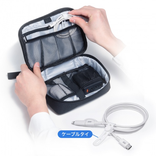 USB Type-C�P�[�u�� Lightning�ϊ� 2in1  PD60W�Ή� USB2.0 MFi�F�ؕi iPhone16 iPhone14�ȑO �f�[�^�]�� �[�d 1m �z���C�g