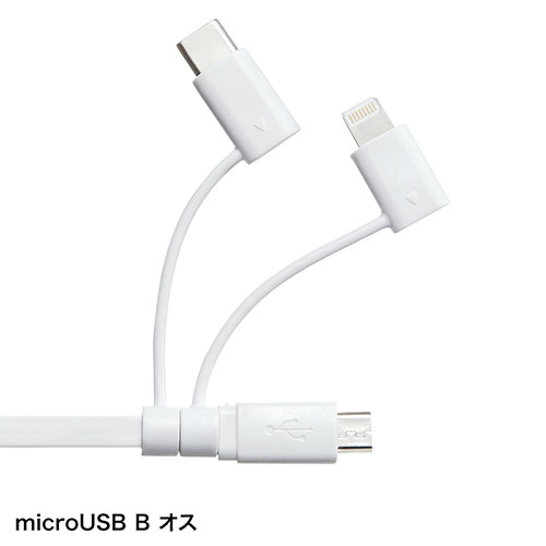 3in1 CgjO }CNUSB USB Type-CP[u(莮E1.2m) KB-IPLTM12W