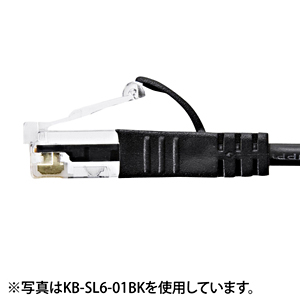 カテゴリ6準拠極細LANケーブル（ライトグレー・2m）KB-SL6-02の販売