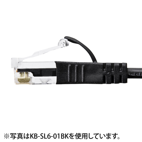カテゴリ6準拠極細LANケーブル（ライトグレー・3m）KB-SL6-03の販売