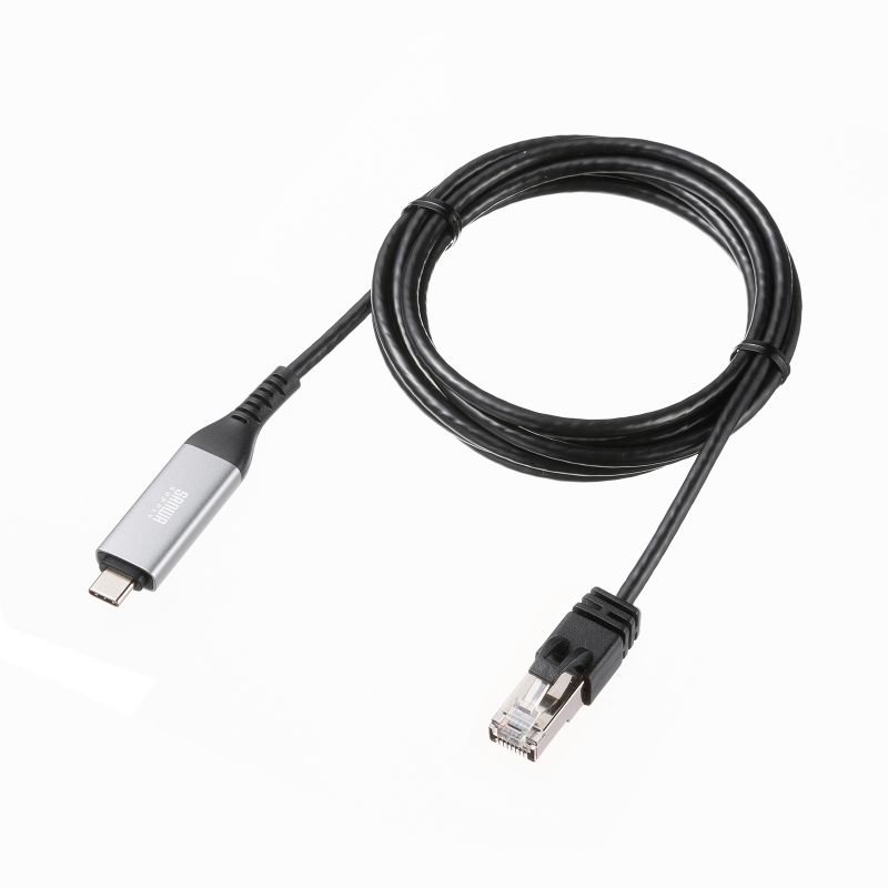 USB Type-C LANϊP[u JeS6 1Gbps MKrbg C to LAN MACAhXpXX[Ή rfIʘb Q[ 2m KB-SL6CLAN02BK