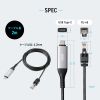 USB Type-C LANϊP[u JeS6 1Gbps MKrbg C to LAN MACAhXpXX[Ή rfIʘb Q[ 2m KB-SL6CLAN02BK