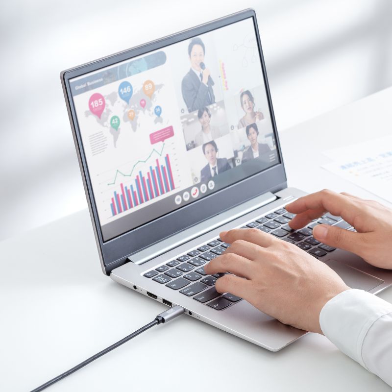 USB Type-C LAN�ϊ��P�[�u�� PD100W�[�d 2m �J�e�S��6A 1Gbps �M�K�r�b�g C to LAN MAC�A�h���X�p�X�X���[�Ή� �r�f�I�ʘb �Q�[��