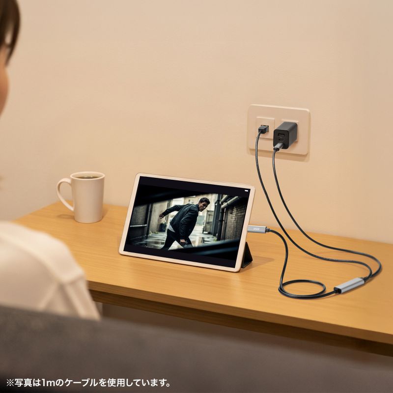 USB Type-C LAN�ϊ��P�[�u�� PD100W�[�d 2m �J�e�S��6A 1Gbps �M�K�r�b�g C to LAN MAC�A�h���X�p�X�X���[�Ή� �r�f�I�ʘb �Q�[��