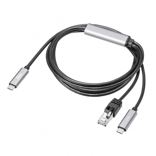 USB Type-C LAN�ϊ��P�[�u�� PD100W�[�d 2m �J�e�S��6A 1Gbps �M�K�r�b�g C to LAN MAC�A�h���X�p�X�X���[�Ή� �r�f�I�ʘb �Q�[��