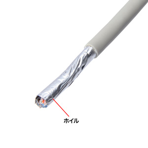 サンワサプライ STP CAT5e LANケーブル 100m ライトグレー サンワダイレクト本店 サンワサプライ【オフィス・PC周辺通販】