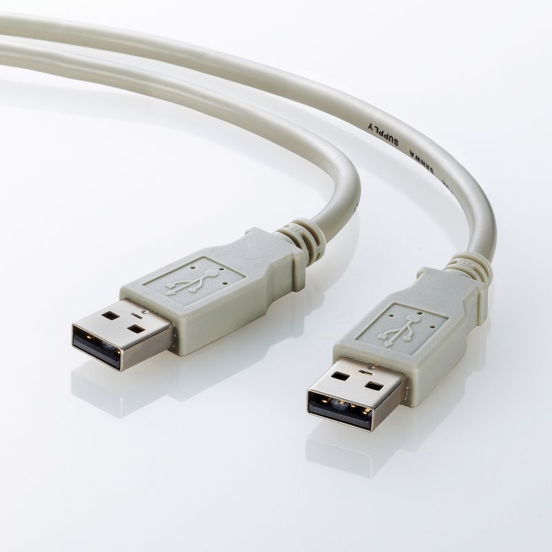 USBケーブル 1m A-Aコネクタ KB-USB-A1K2の販売商品 |通販ならサンワ