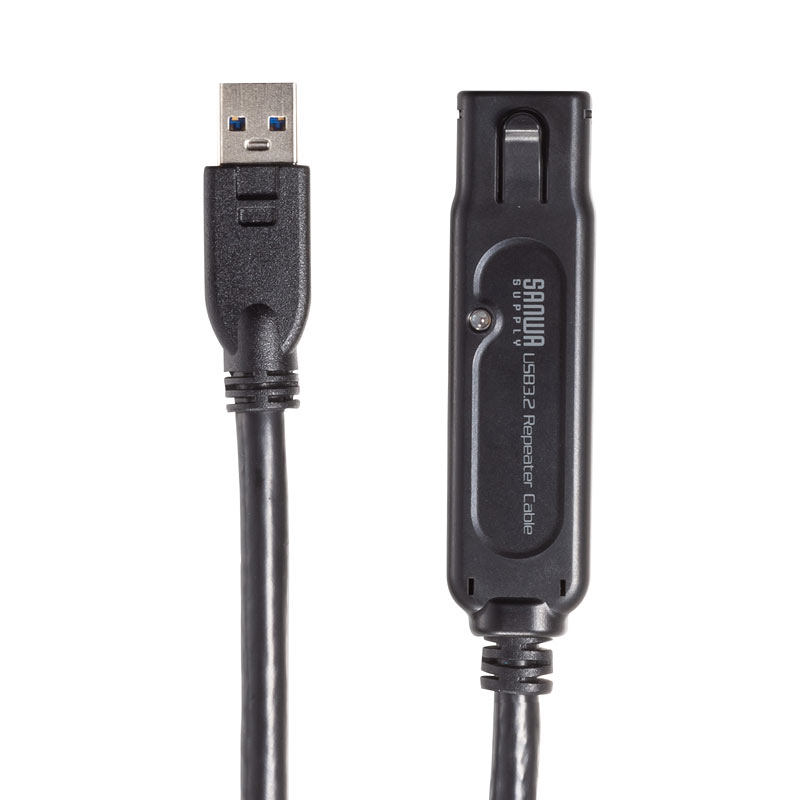 USB3.2アクティブリピーターケーブル15m（抜け止めロック機構付き） KB-USB-RLK315