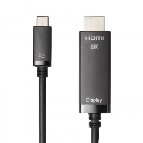 USB Type-C To HDMI ϊP[u 8K/60Hz 4K/144Hz MacBook iPad TV ubN 3m KC-ALCHD8K30