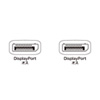 DisplayPortケーブル（スリムタイプ・2m・ブラック）