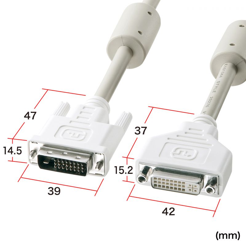 サンワサプライ DVIシングルリンクケーブル KC-DVI-150G サンワダイレクト本店 サンワサプライ【オフィス・PC周辺通販】