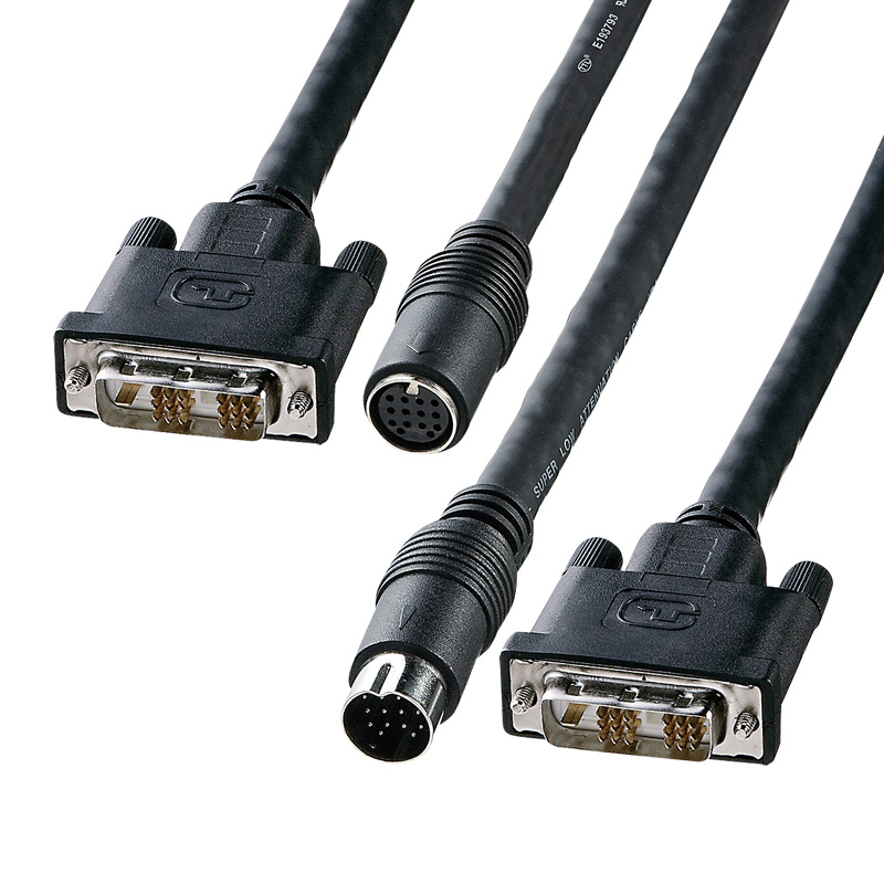 DVI工事配線ケーブル（シングルリンク・15m）KC-DVI-K150の販売商品 |通販ならサンワダイレクト