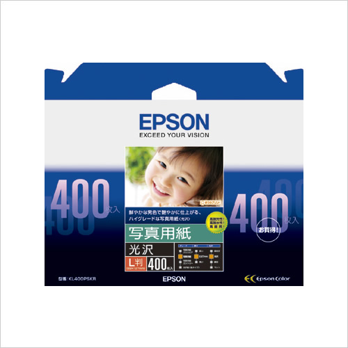 EPSON KL400PSKR　印画紙　写真　プリント　写真用紙
