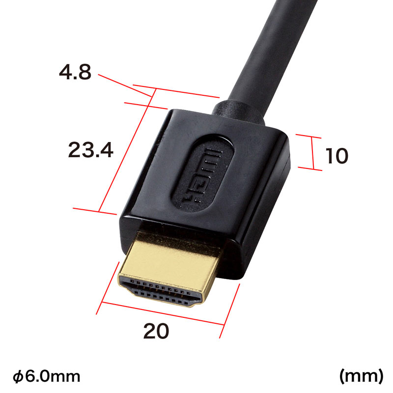【国産大特価】■新品 変換名人 HDMIケーブル フルHD Ver1.4 20m HDMI-200G3×3 HDMIケーブル