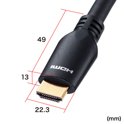 HDMIアクティブケーブル（4K/60Hz対応）20m｜サンプル無料貸出対応 KM