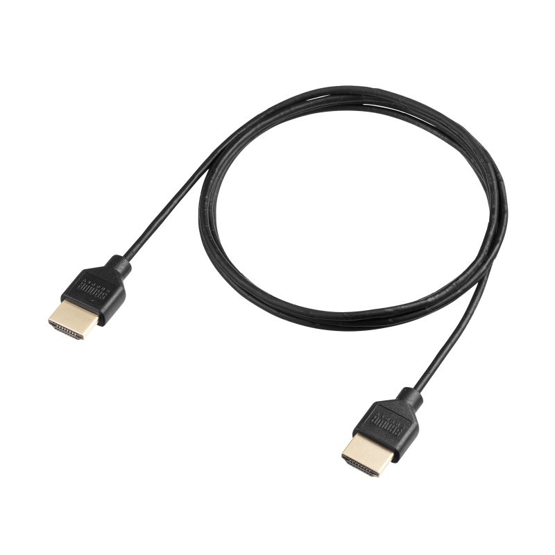 HDMI�P�[�u�� 1.5m 4K/30Hz �X���� �ɍ� �ׂ� �X���[���R�l�N�^ �F�ؕi ARC ���𑜓x ������