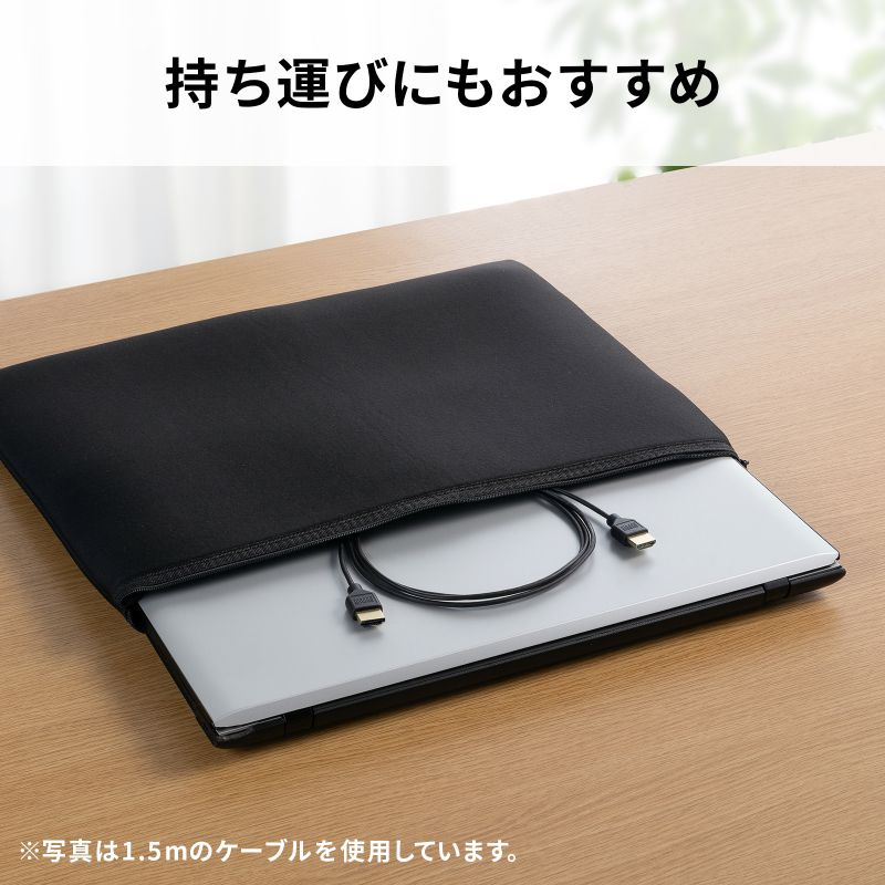 HDMI�P�[�u�� 1.5m 4K/30Hz �X���� �ɍ� �ׂ� �X���[���R�l�N�^ �F�ؕi ARC ���𑜓x ������