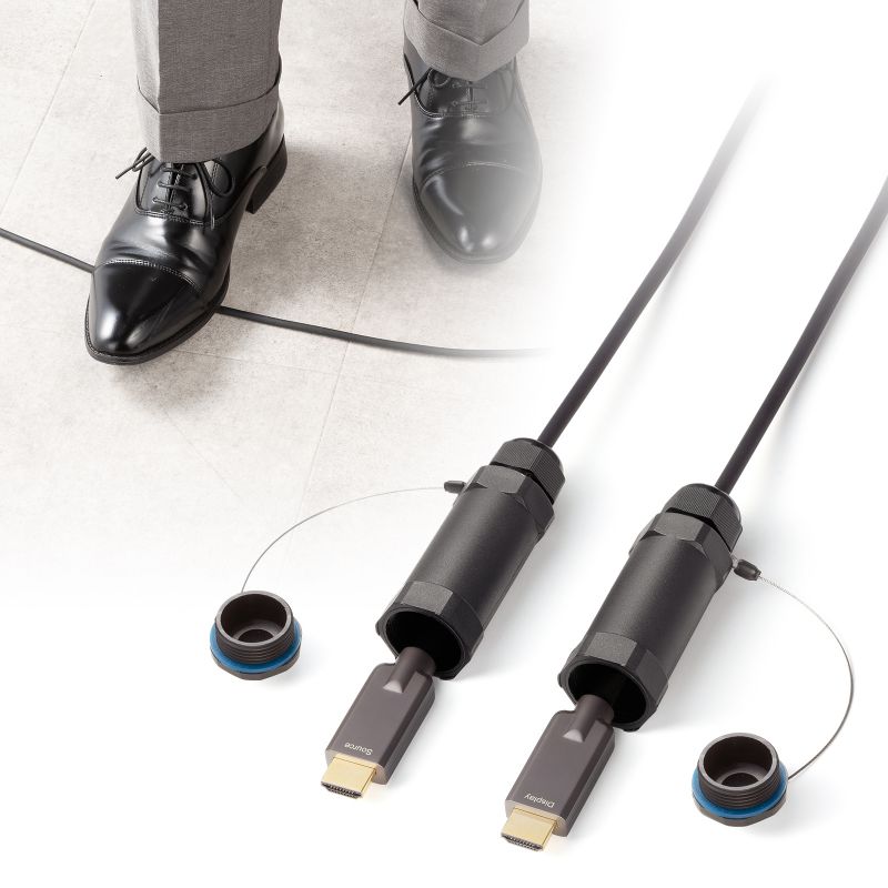 HDMI�P�[�u�� �E���g���n�C�X�s�[�h �X�e�����X�K�[�h ���ϋv 8K/60Hz 4K/120Hz �h���J�o�[�� ���t�@�C�o 48Gbps HDCP 2.2�Ή� 10m