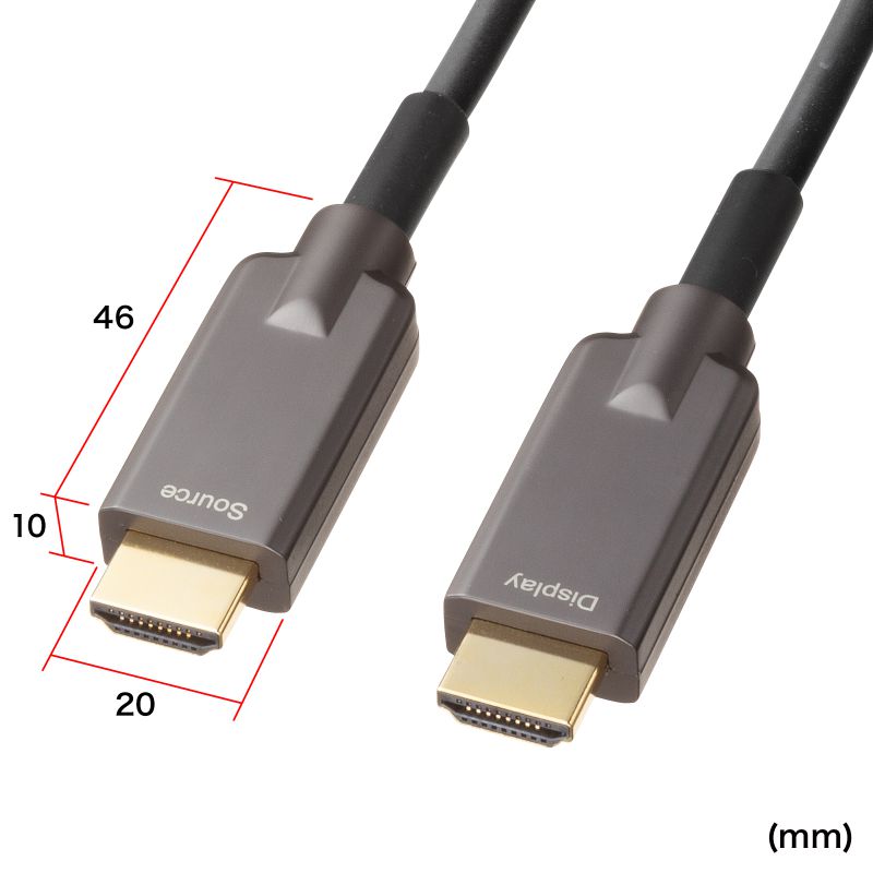 �A�E�g���b�g�FHDMI�P�[�u�� �E���g���n�C�X�s�[�h �X�e�����X�K�[�h ���ϋv 8K/60Hz 4K/120Hz �h���J�o�[�� ���t�@�C�o 48Gbps HDCP 2.2�Ή� 50m