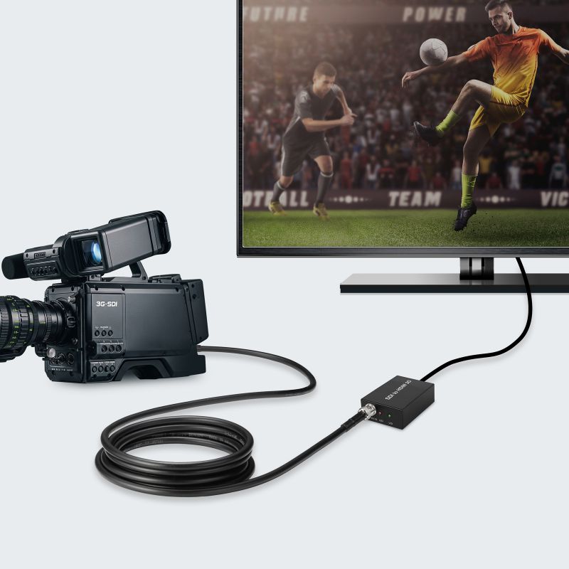 SDI�P�[�u�� �h�� IPX7 �|���G�`�����f�� HD-SDI�Ή� 3G-SDI�Ή� BNC�v���O �����P�[�u�� 3m �u���b�N