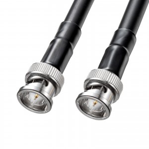 SDI�P�[�u�� �h�� IPX7 �|���G�`�����f�� HD-SDI�Ή� 3G-SDI�Ή� BNC�v���O �����P�[�u�� 5m �u���b�N