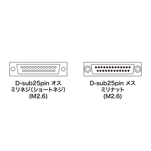RS-232CP[uiD-sub25pinIX-D-sub25pinXE10mj KRS-006N-T