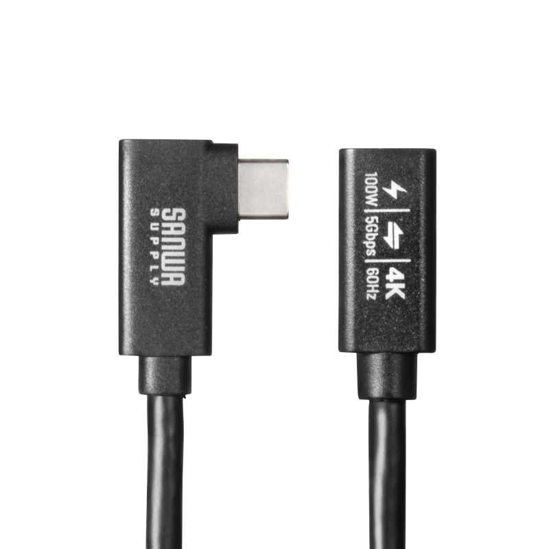 Type-CP[u LRlN^ PD100W Alt[hΉ ő4K60hzΉ USB5GbpsiUSB3.2 Gen1j 3dV[h\ bLs 1m KU-5GCCP100ENL10