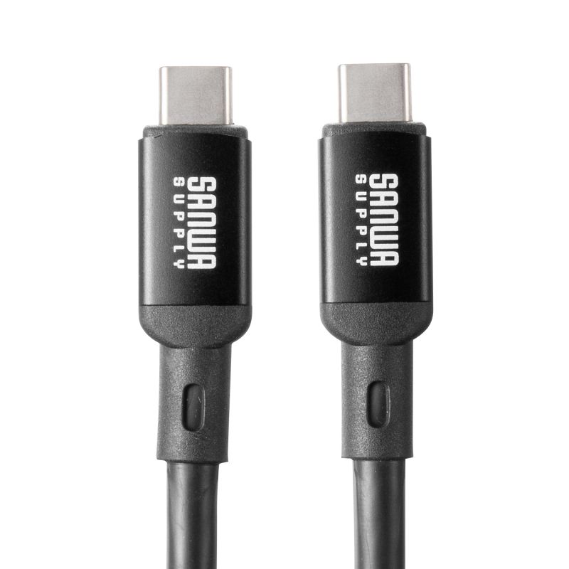 USB Type-CP[u DP Alt[hΉ USB PD75WΉ  4K/60HZ fo 5m 3dV[h\ A~Jo[RlN^ [d f[^] 5Gbps ubN KU-5GCCP7550