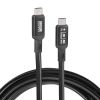 USB Type-CP[u DP Alt[hΉ USB PD75WΉ  4K/60HZ fo 5m 3dV[h\ A~Jo[RlN^ [d f[^] 5Gbps ubN KU-5GCCP7550