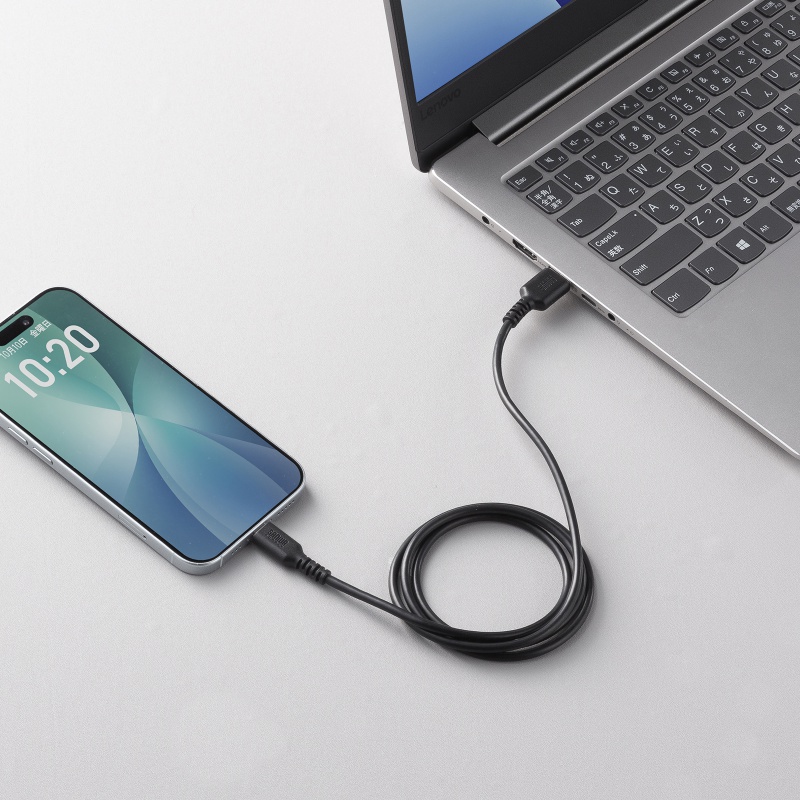 USB 2.0 Type-C�P�[�u���iC-A�E�X�g���[�g�E1m�j