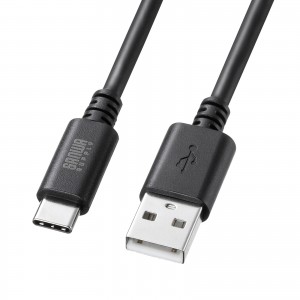 USB 2.0 Type-Cケーブル（C-A・3m・ブラック） KU-CA30BK