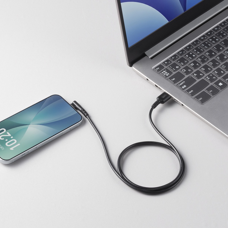 USB 2.0 Type-C�P�[�u���iC-A�EL�^�E1m�j