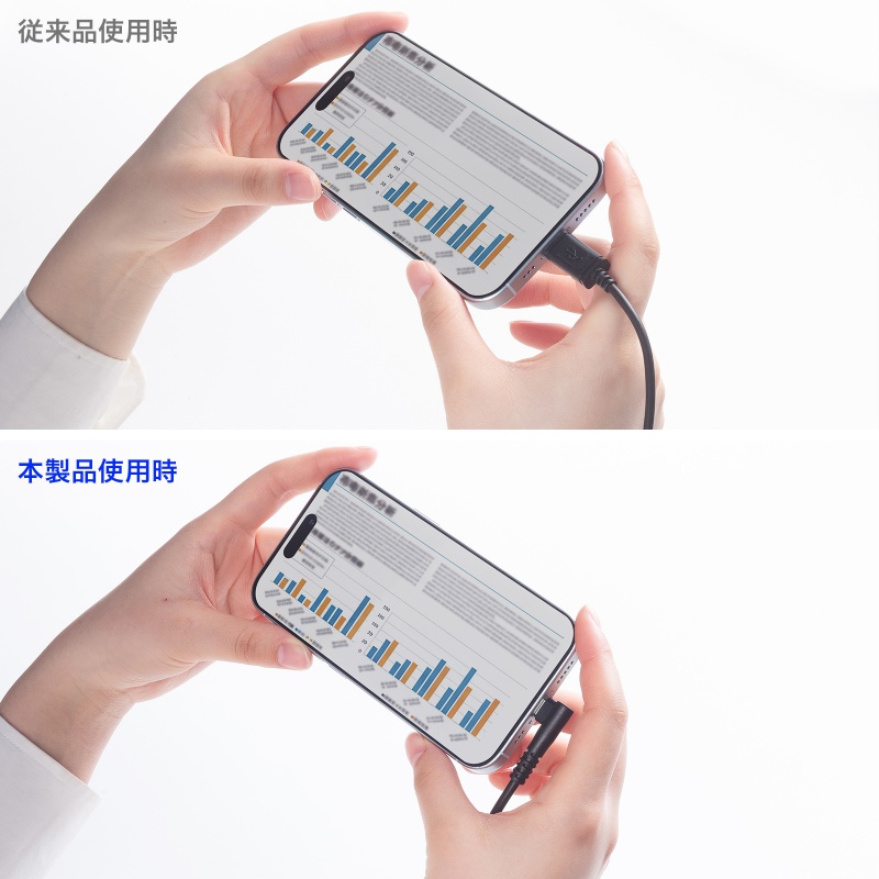 USB 2.0 Type-C�P�[�u���iC-A�EL�^�E1m�j