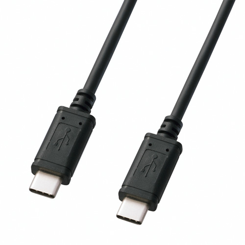 USB2.0 Type Cケーブル（ブラック・1m）