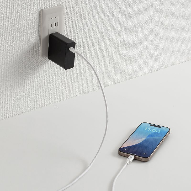 Type-C�P�[�u�� USB2.0  480Mbps �ő�PD60W USB-IF�F�ؕi ��3m �z���C�g