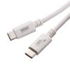 Type-C�P�[�u�� USB2.0  480Mbps �ő�PD60W USB-IF�F�ؕi ��3m �z���C�g