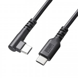 USB 2.0 Type-C�P�[�u���iC-C�E�Б�L�^�R�l�N�^�E60W�E1m�j