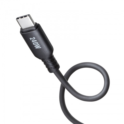 Type-CP[u VRP[u PD240W USB2.0 ő480Mbps 0.5m ubN KU-CCPES05BK