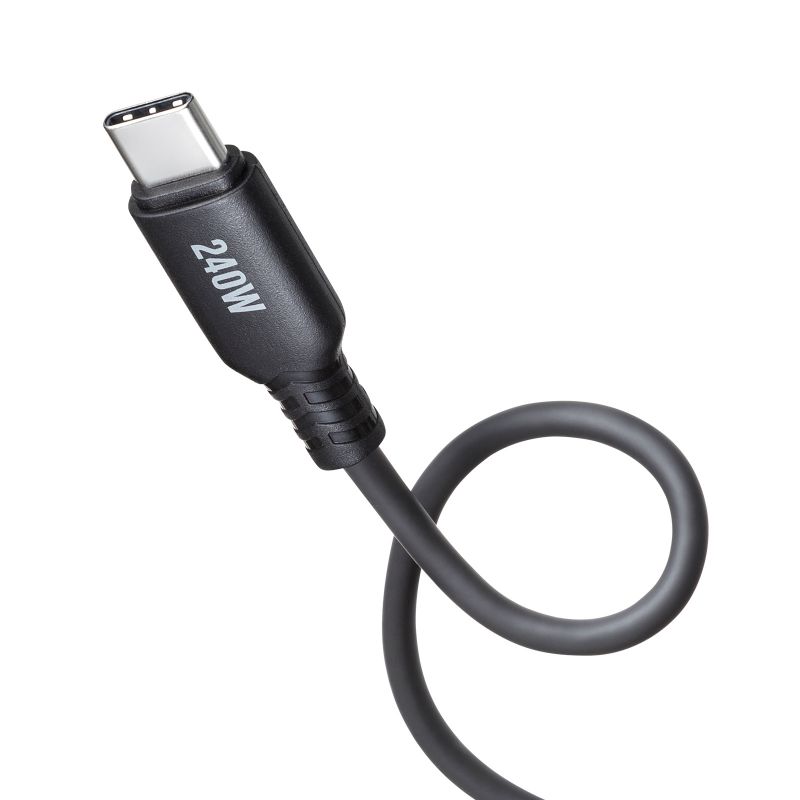 Type-CP[u VRP[u PD240W USB2.0 ő480Mbps 1m ubN KU-CCPES10BK