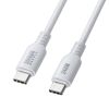 Type-CP[u VRP[u PD240W USB2.0 ő480Mbps 1m zCg KU-CCPES10W