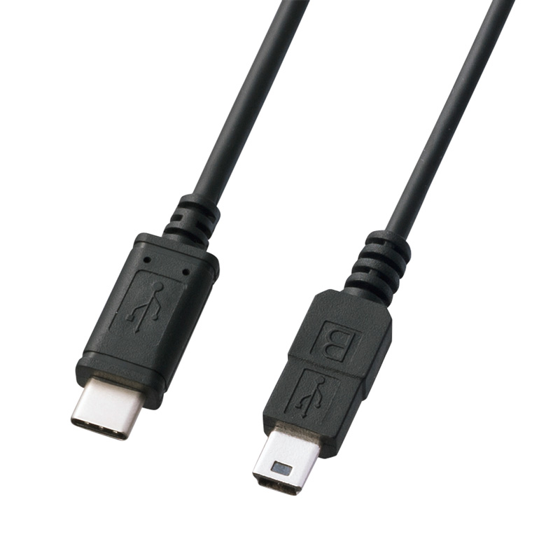 10個セット エレコム USB2.0ケーブル(mini-Bタイプ) U2C-M30BKX10 :an