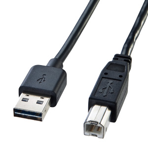 USBケーブル 3m プリンターケーブル USB2.0 A-Bコネクタ 金メッキ
