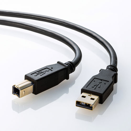 USB2.0ケーブル（ブラック・2m）KU20-2BKHの販売商品 |通販ならサンワ