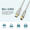 USB2.0ケーブル（金メッキ・0.6m）