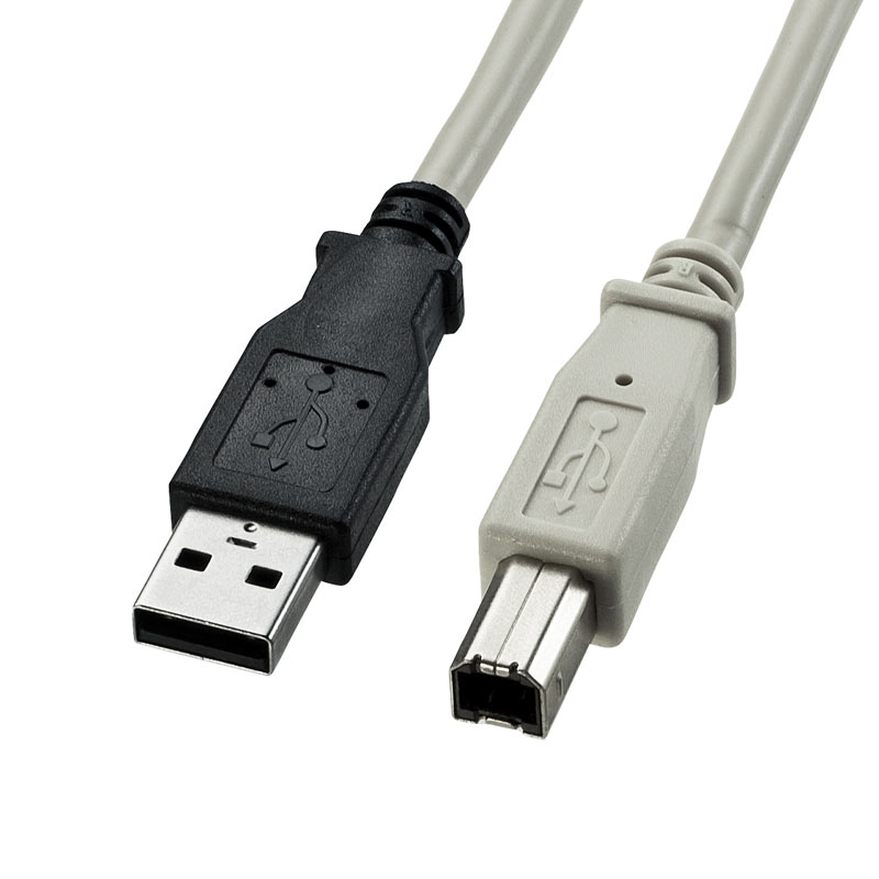 USBケーブル 1.5m プリンターケーブル USB2.0 A-Bコネクタ プリンター 