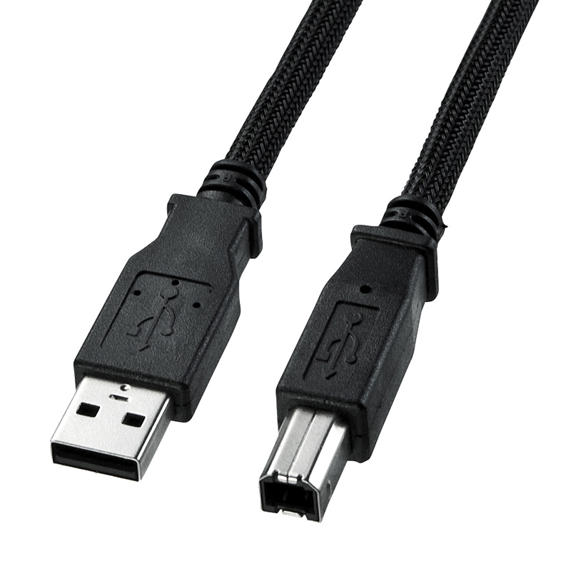 USBケーブル 1.8M ABタイプ USB2.0対応 ハイスピード スタンダード プリンターケーブル ライトグレー CBUSB-AB-1.8M 送料無料 TARO'S
