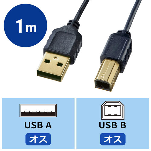 ɍUSBP[u 1m USB2.0 USB A-BRlN^ ubN KU20-SL10BKK