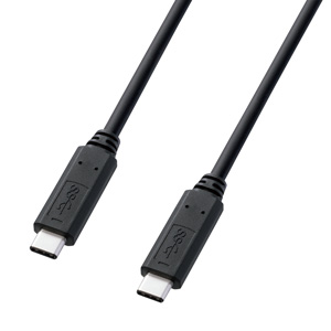 USB Type-C �P�[�u�� 2m USB3.1 Gen1 USB PD60W�Ή� �u���b�N