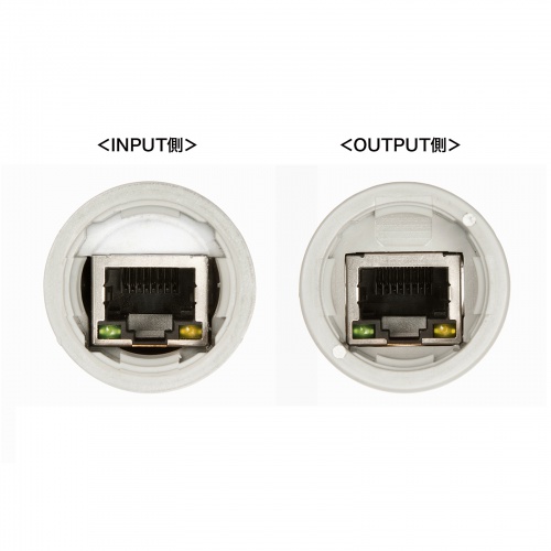 PoEエクステンダー IP67 防水対応 LAN100m延長 PoE 受電 給電